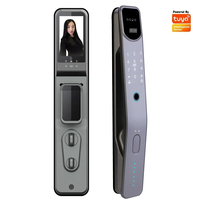 Smart Door Lock Wifi - WIFI Face Recognition Smart Lock Safty
