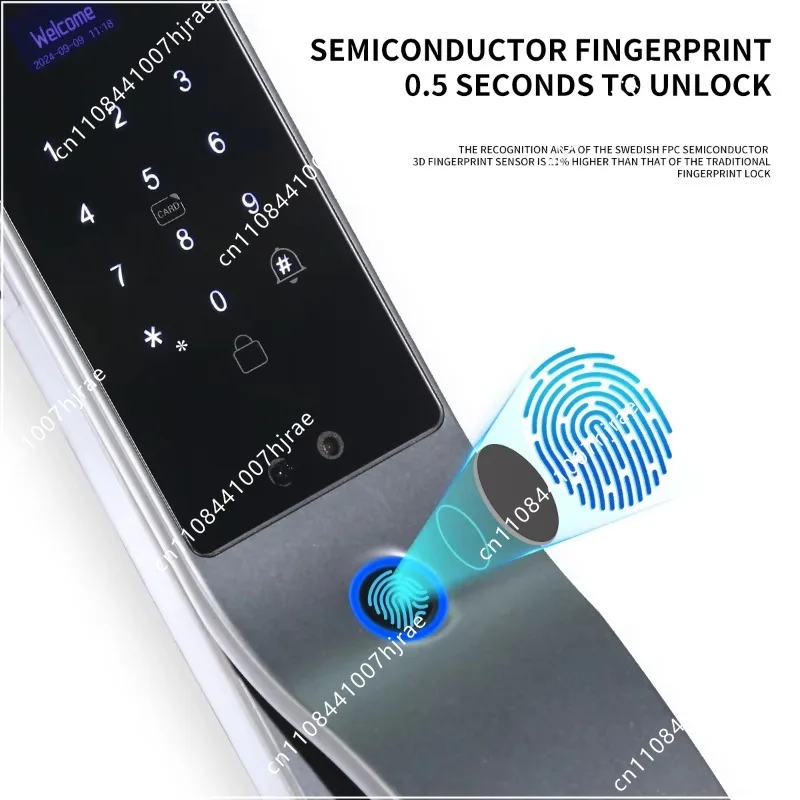 Digital Smart Door Lock WiFi A - Smart Door Lock Wifi ulasan dan harga