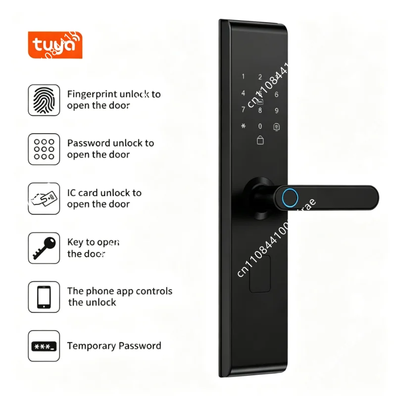 Tuya WiFi Smart Electronic Doo - Smart Door Lock Wifi ulasan dan harga