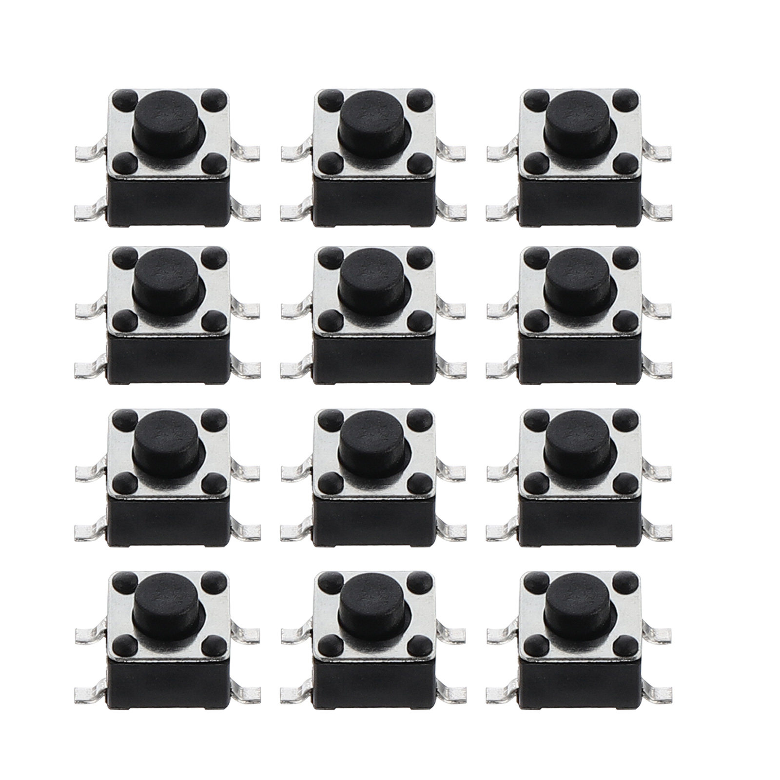100pcs Tactile Momentary Push  - Electronics Project Kit ulasan dan harga