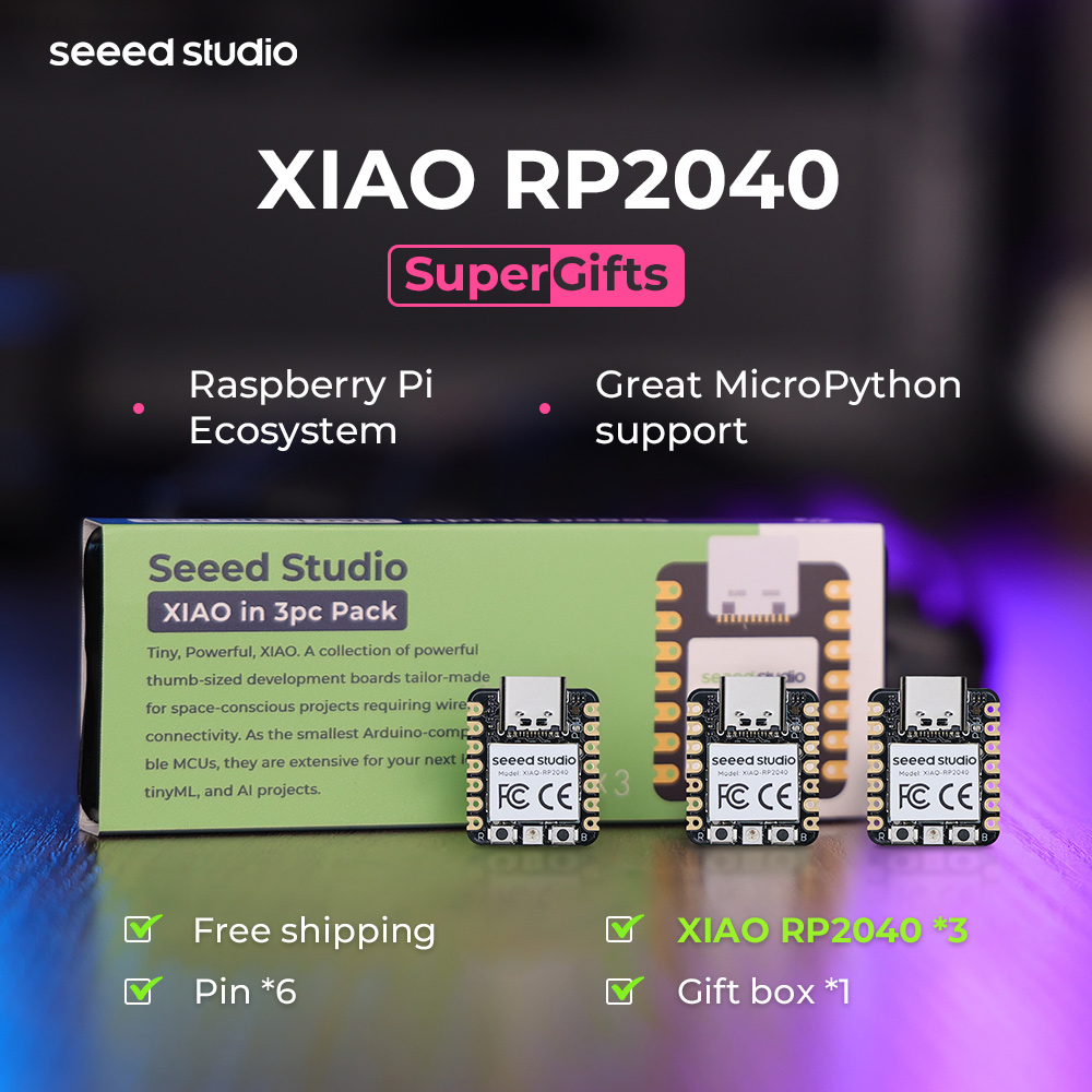 RP2040 -Seeed Studio XIAO RP20 - Microcontroller Kit ulasan dan harga