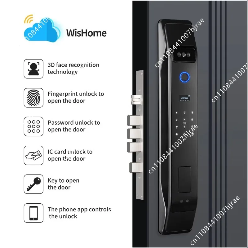 Facial Recognition Digital Fro - Smart Door Lock Wifi ulasan dan harga