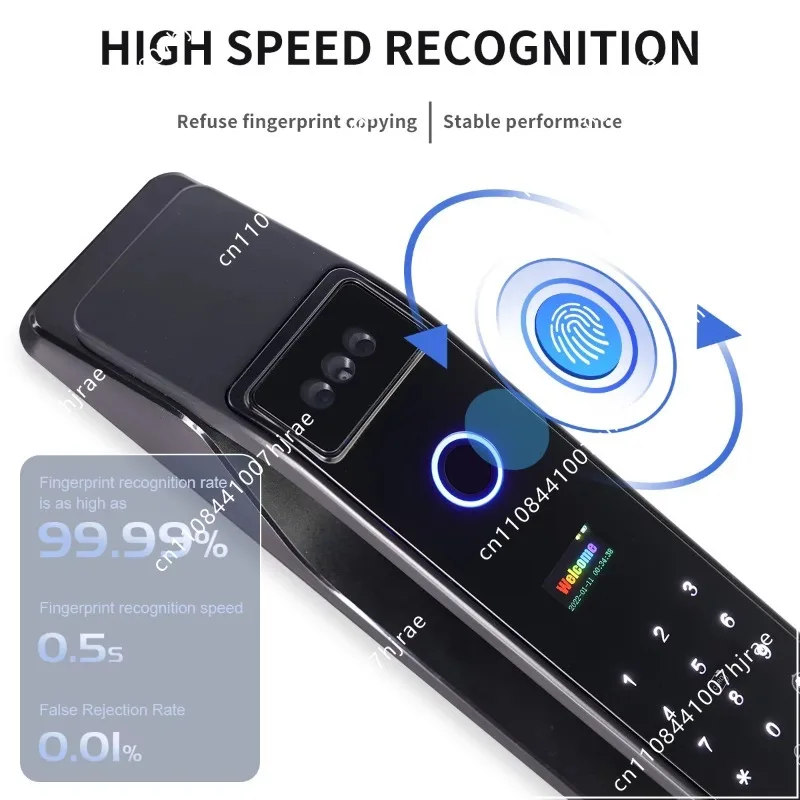 Facial Recognition Digital Fro - Smart Door Lock Wifi ulasan dan harga