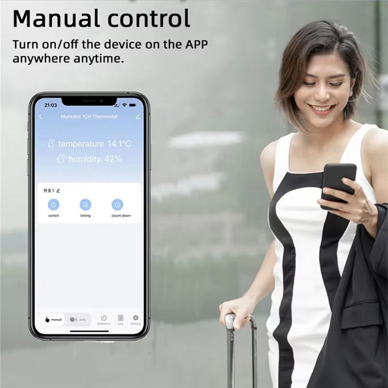 A01F-Tuya Smart Life Wifi Swit - Wifi Thermostat ulasan dan harga