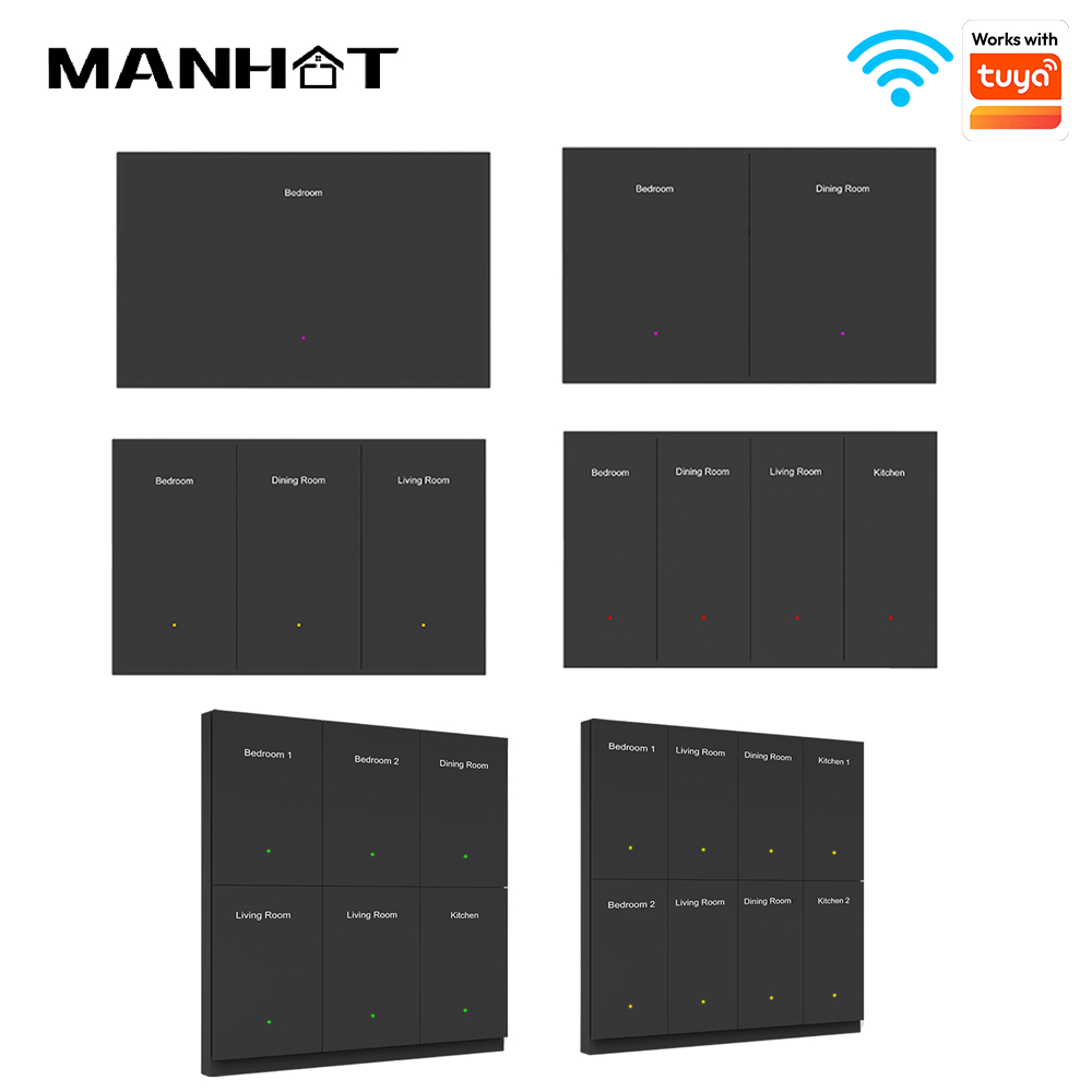Manhot WIFI Smart DIY Name Swi - Smart Light Switch Wifi ulasan dan harga