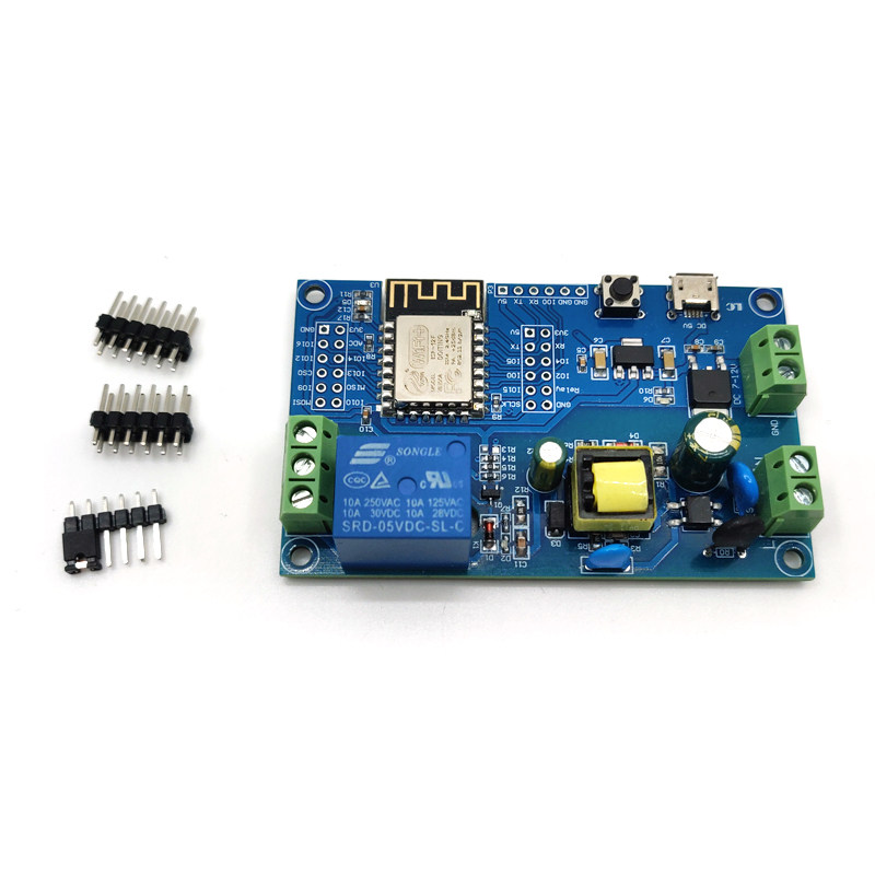 AC/DC Power Supply ESP8266 WIF - Esp8266 Relay Module ulasan dan harga
