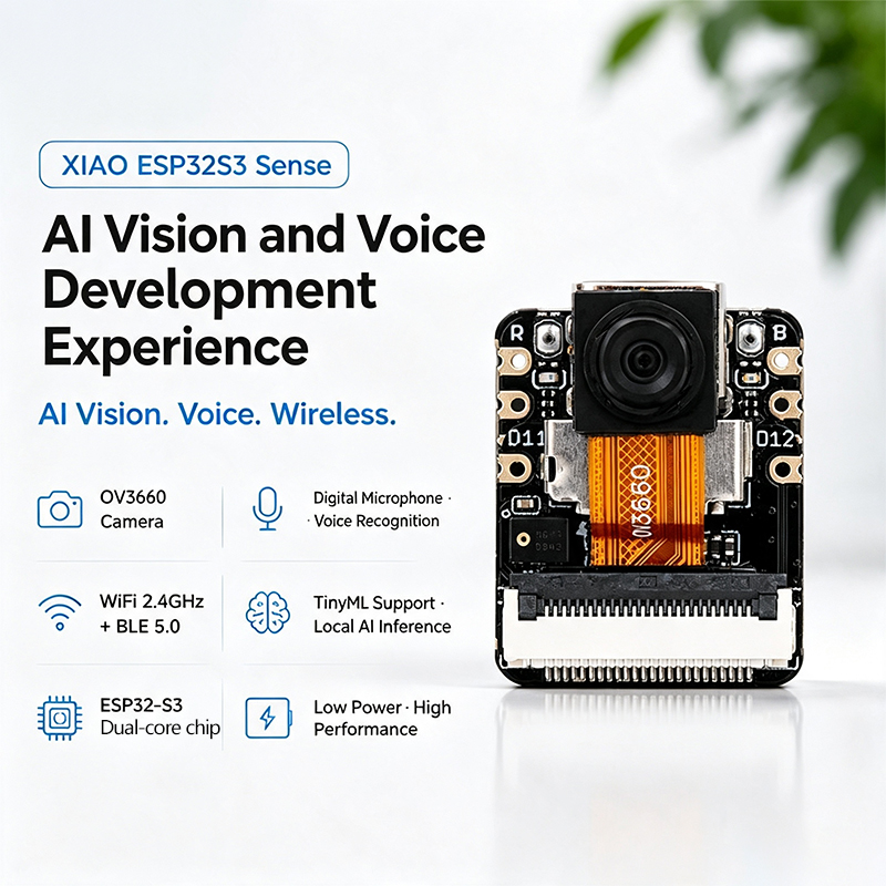 XIAO ESP32S3 Sense AI Vision D - Esp32 Smart Home Kit ulasan dan harga