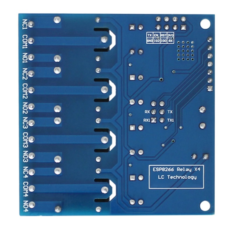 ESP8266 ESP-01 4-way WiFi rela - Esp8266 Relay Module ulasan dan harga