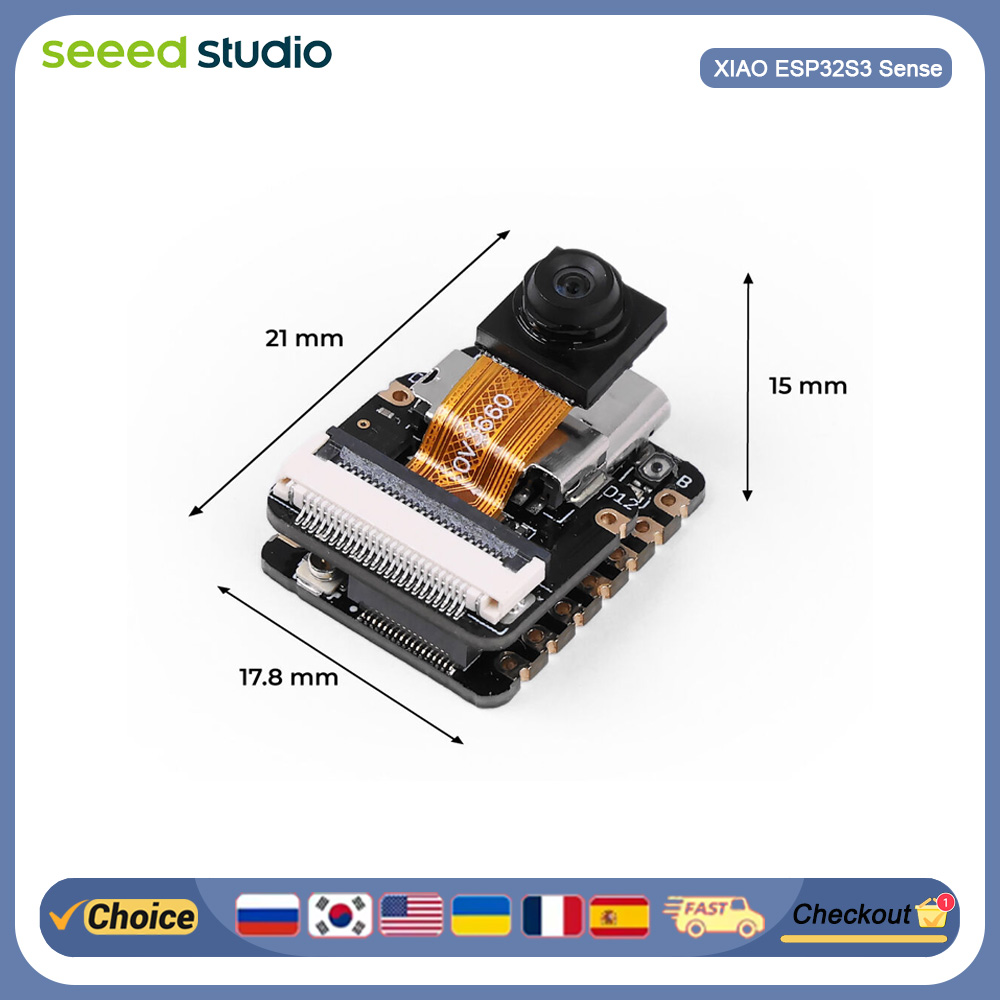 Seeed Studio XIAO ESP32S3 Sens - Esp32 Smart Home Kit ulasan dan harga