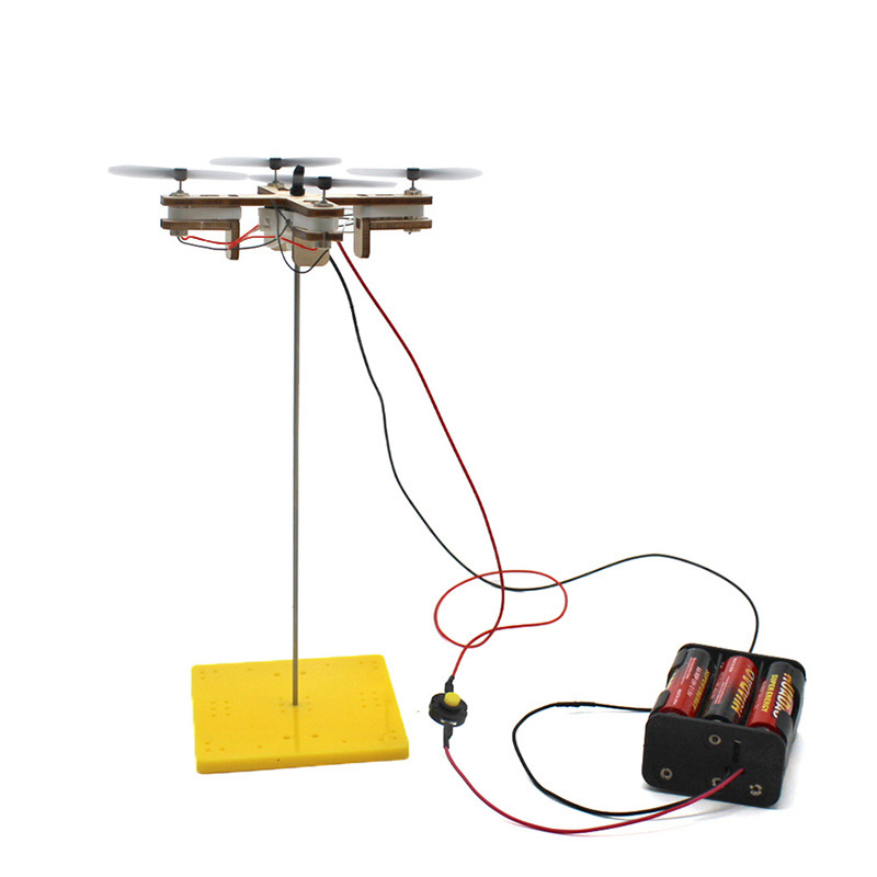 Funny DIY Drone Model Kids Sci - Stem Robotics Kit ulasan dan harga