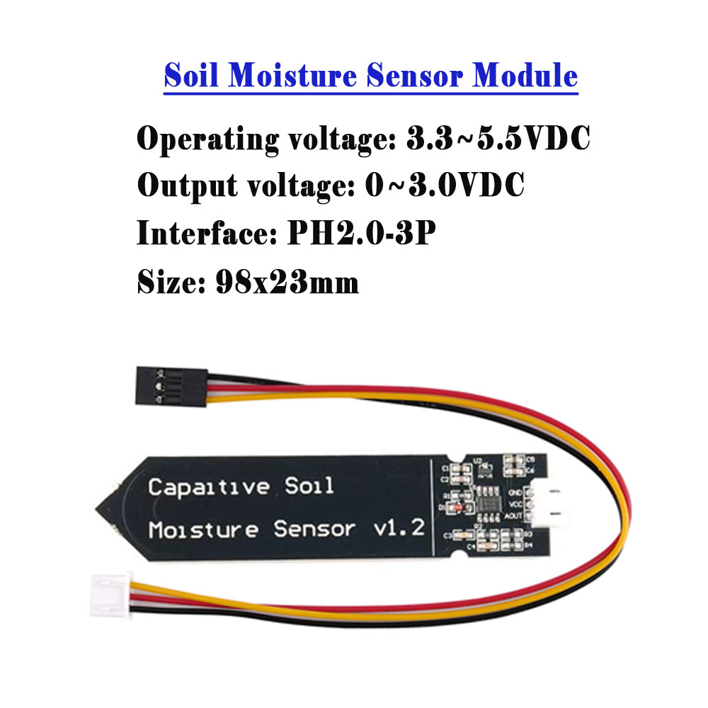 5/10PCS Capacitive Soil Moistu - Sensor Kit Arduino ulasan dan harga
