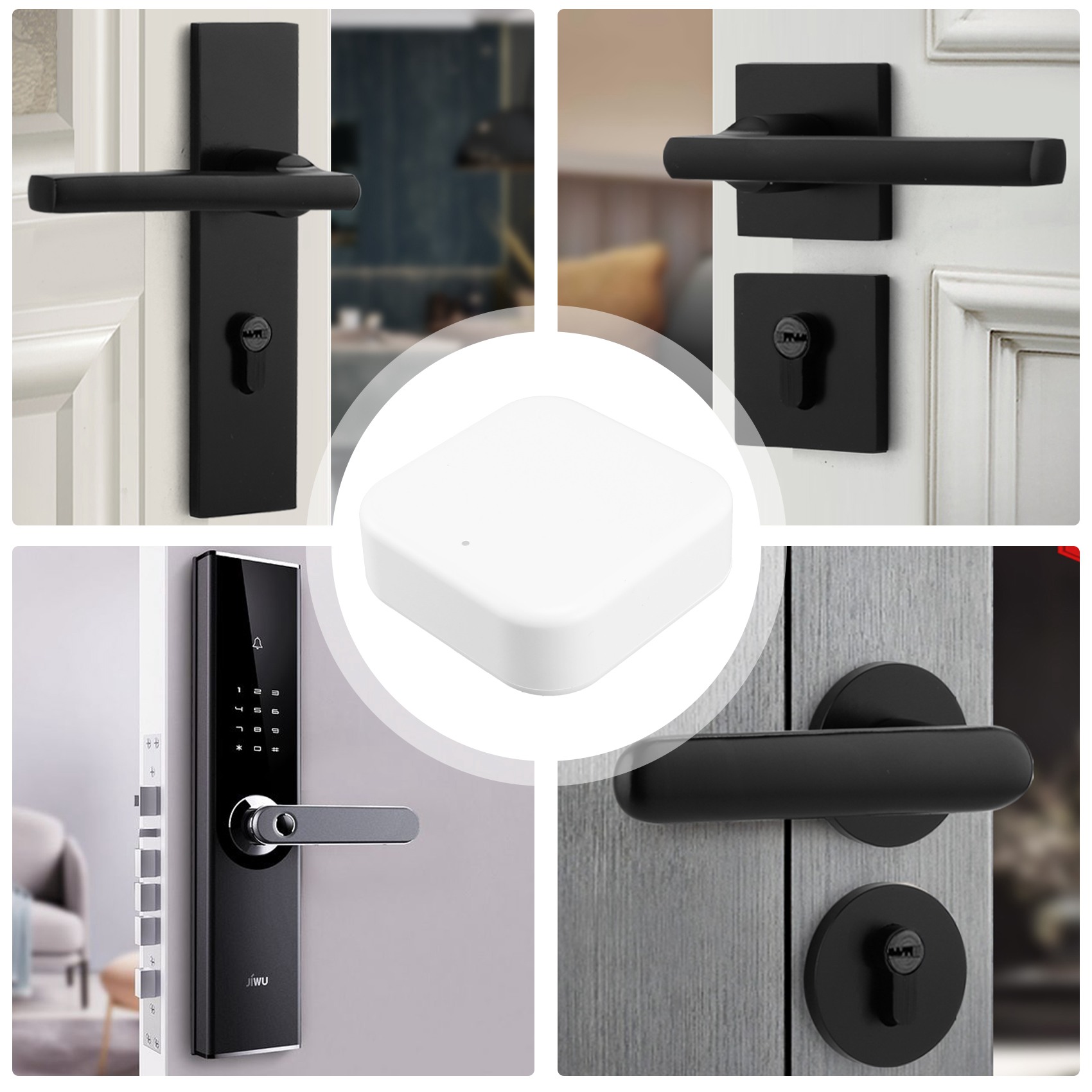 Bluetooth Wifi Gateway Fingerp - Smart Door Lock Wifi ulasan dan harga