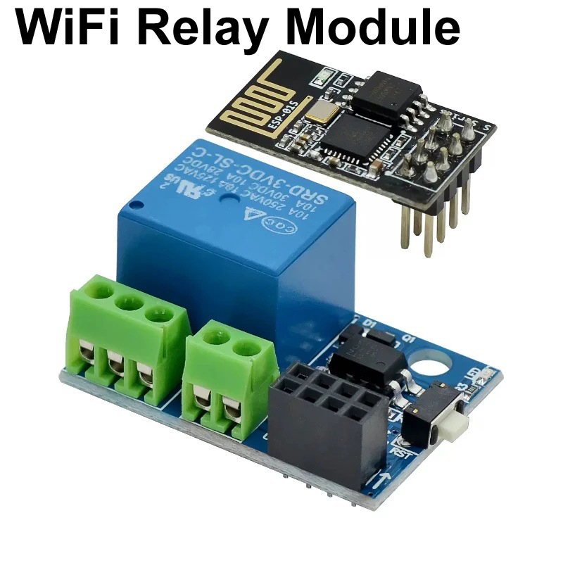 New ESP8266 ESP-01 ESP-01S 5V  - Esp8266 Relay Module ulasan dan harga