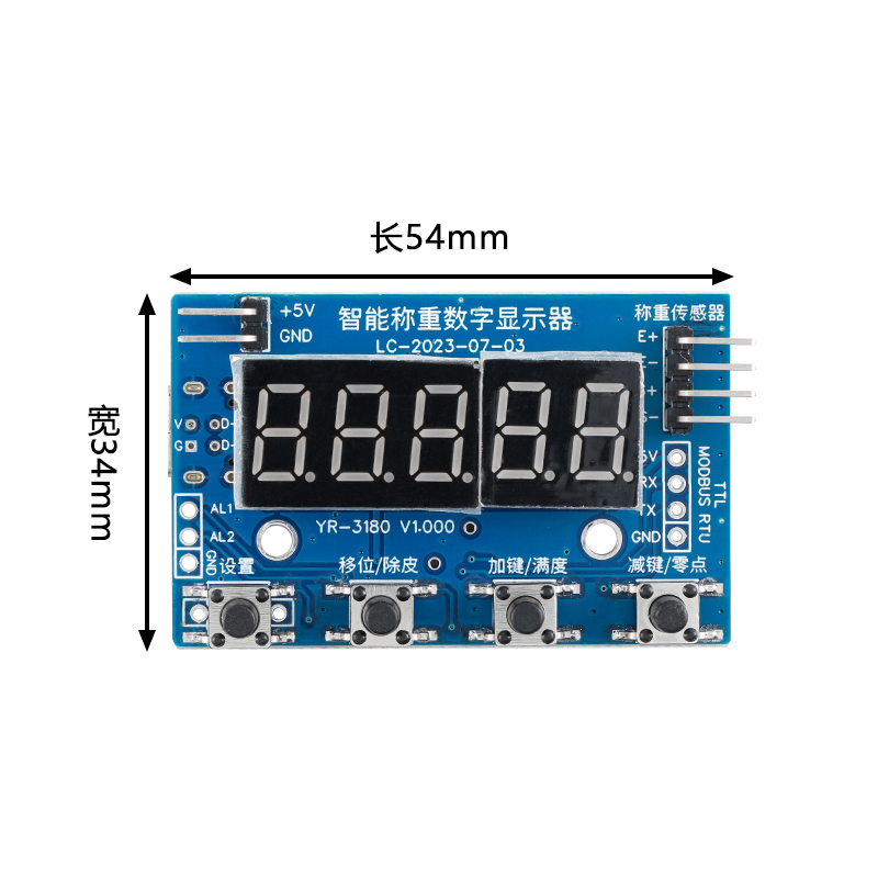 Load Cell HX711 AD Module Weig - Sensor Kit Arduino ulasan dan harga