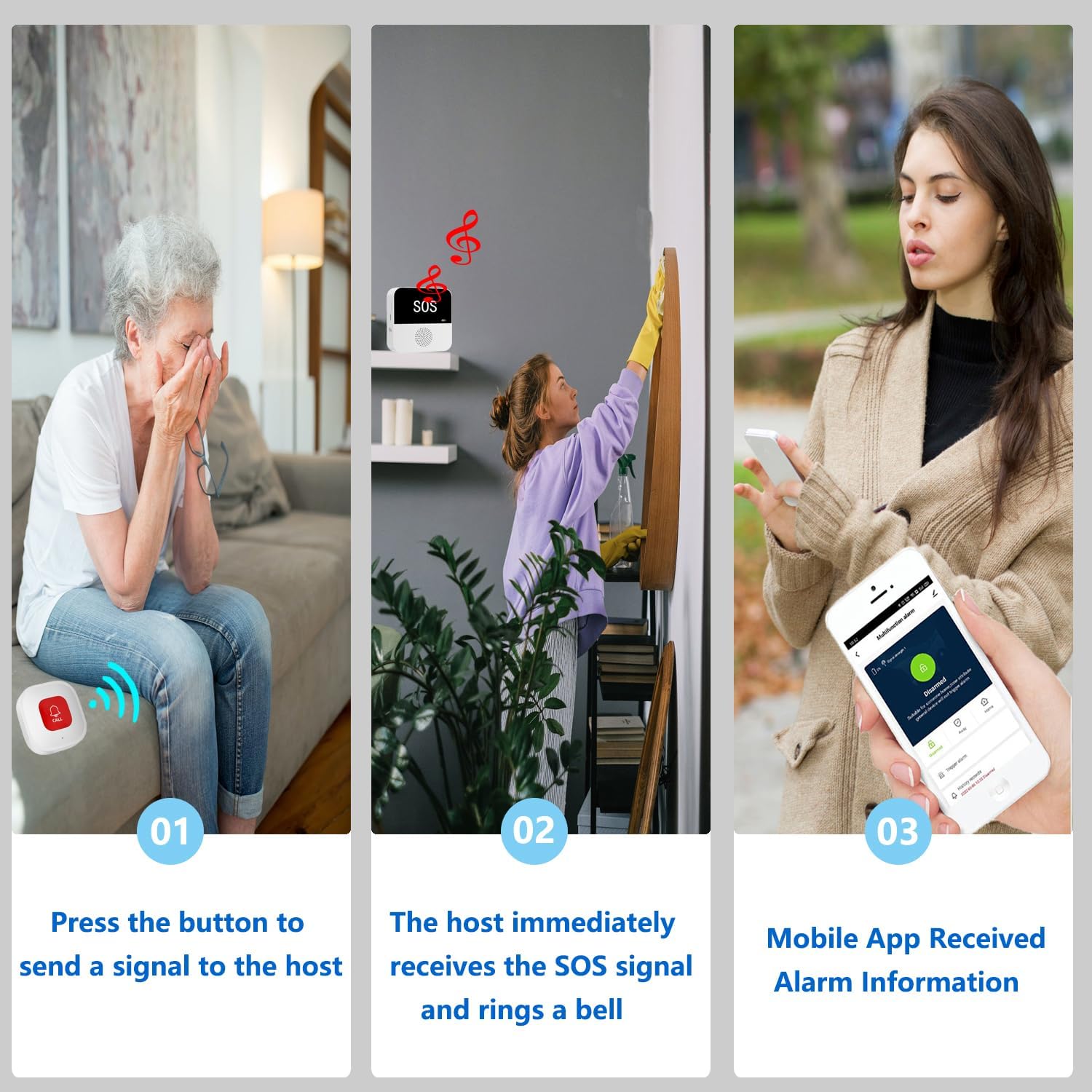Wireless WiFi Elderly Caregive - Wifi Smart Plug ulasan dan harga