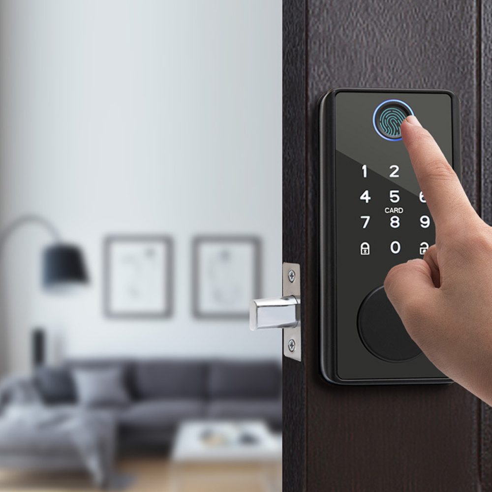 Support Tuya App Remote Contro - Smart Door Lock Wifi ulasan dan harga