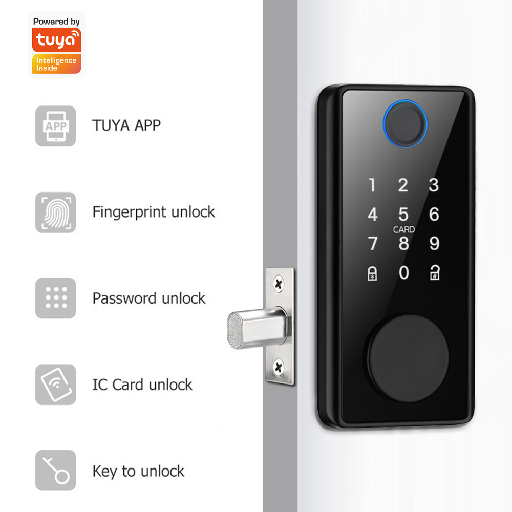 Support Tuya App Remote Contro - Smart Door Lock Wifi ulasan dan harga