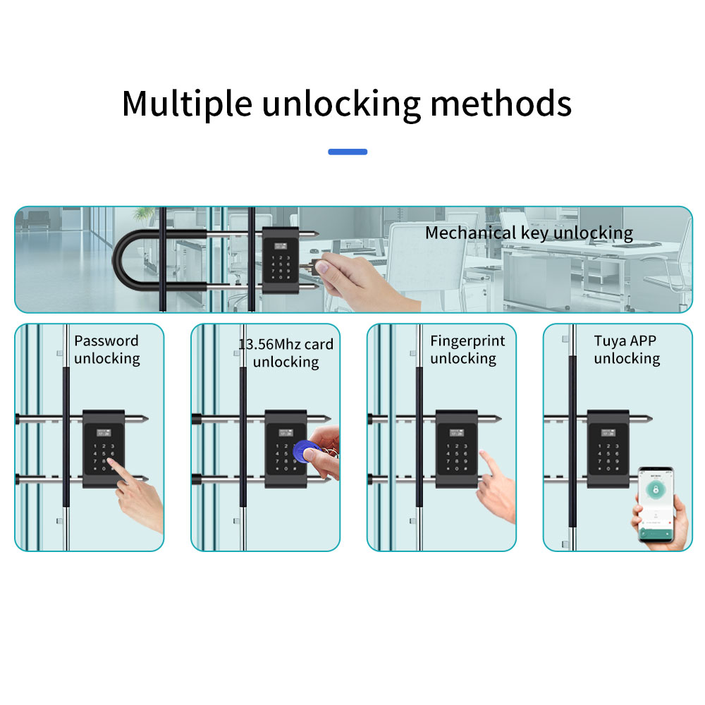 Electronic Biometric Fingerpri - Smart Door Lock Wifi ulasan dan harga