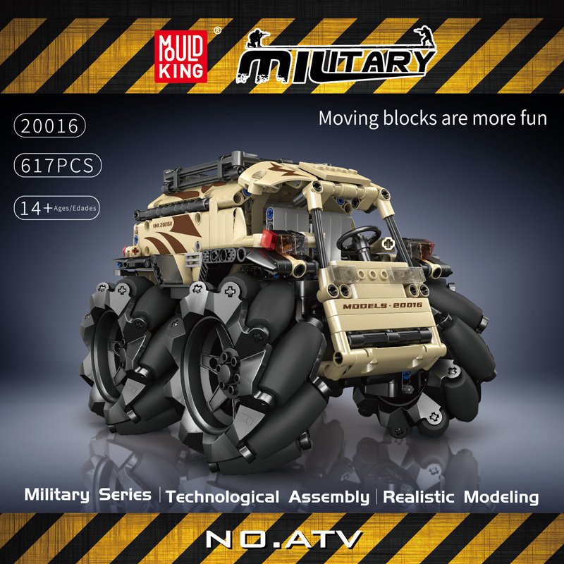 MOULD KING 20016 Technical All - Stem Robotics Kit ulasan dan harga