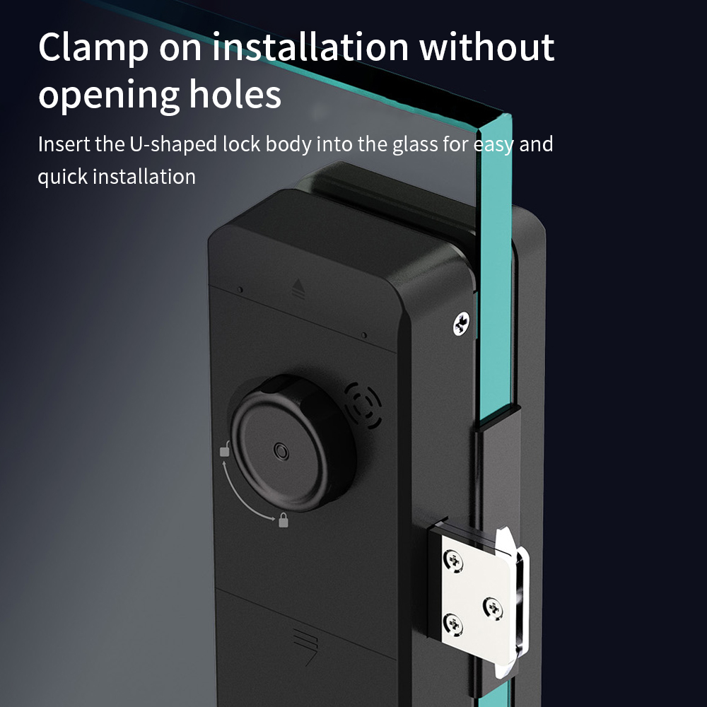 TTLOCK Smart Glass Lock Finger - Smart Door Lock Wifi ulasan dan harga
